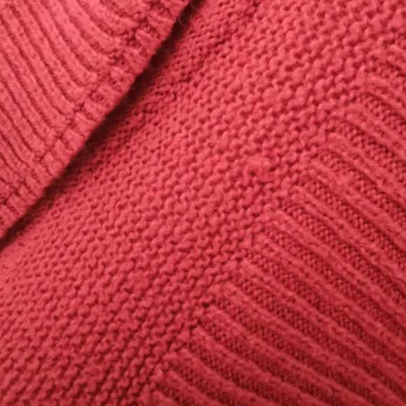 Red Cowl Neck Sweater -Style & Co for Macy's - Picture 6 of 6